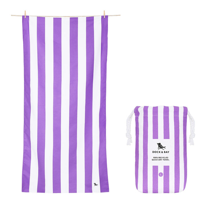 Dock & Bay Quick Dry Towels - Brighton Purple