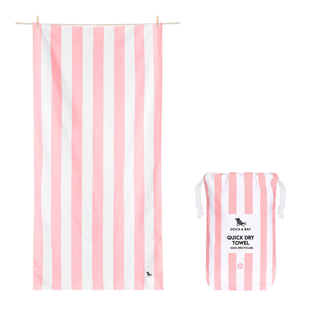 Dock & Bay Quick Dry Towel - Malibu Pink