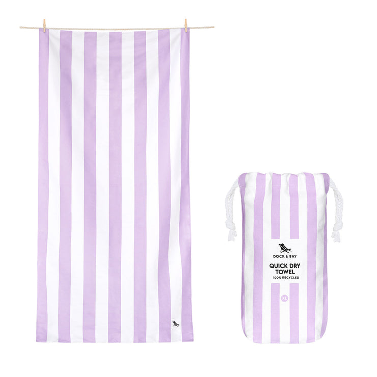 Dock & Bay Quick Dry Towel - Lombok Lilac