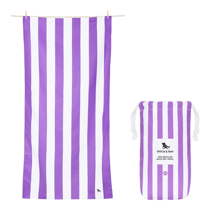 Dock & Bay Quick Dry Towels - Brighton Purple