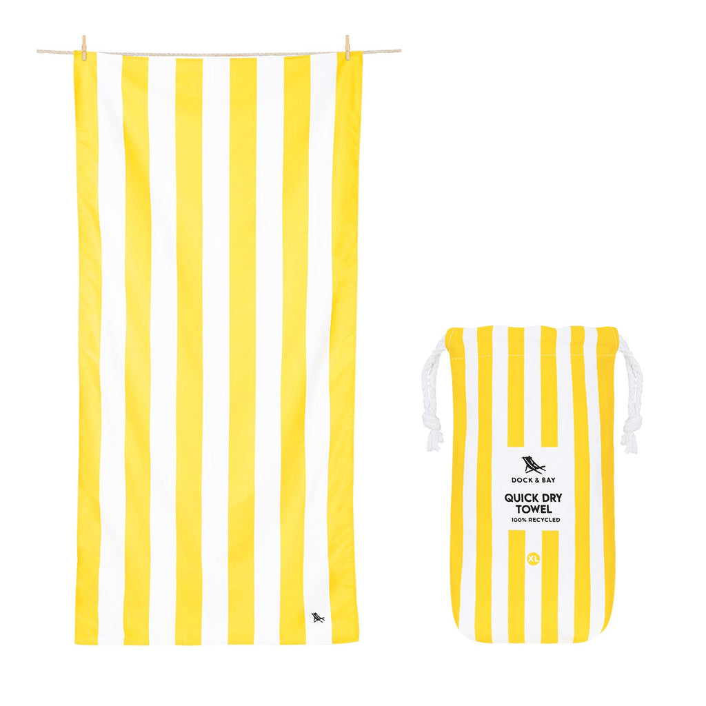 Dock & Bay Quick Dry Towel - Boracay Yellow