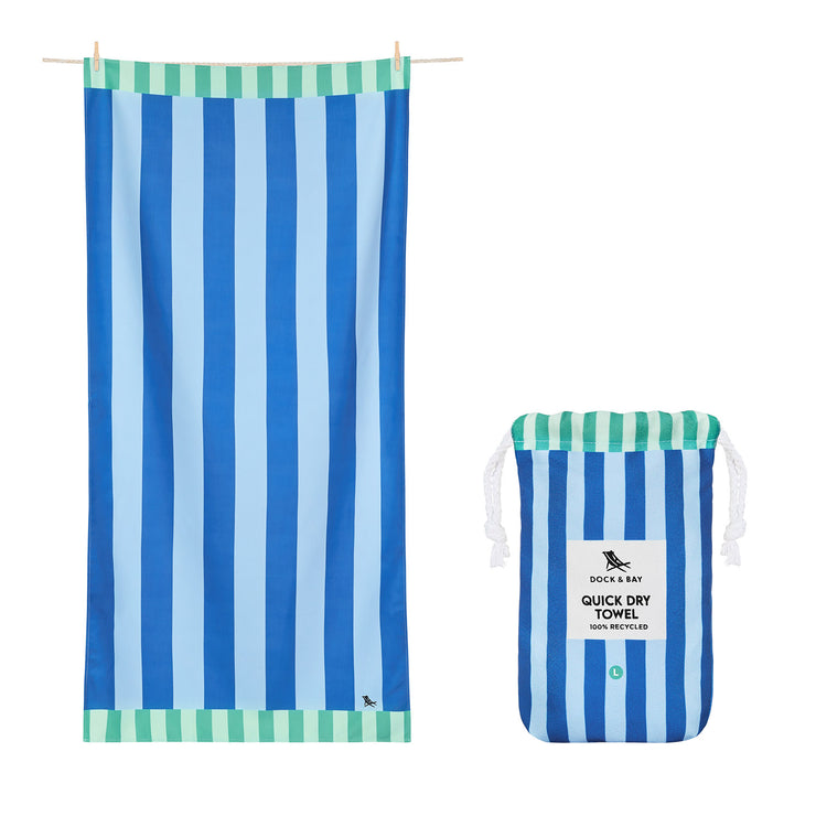Dock & Bay Quick Dry Towel - Blue Sky