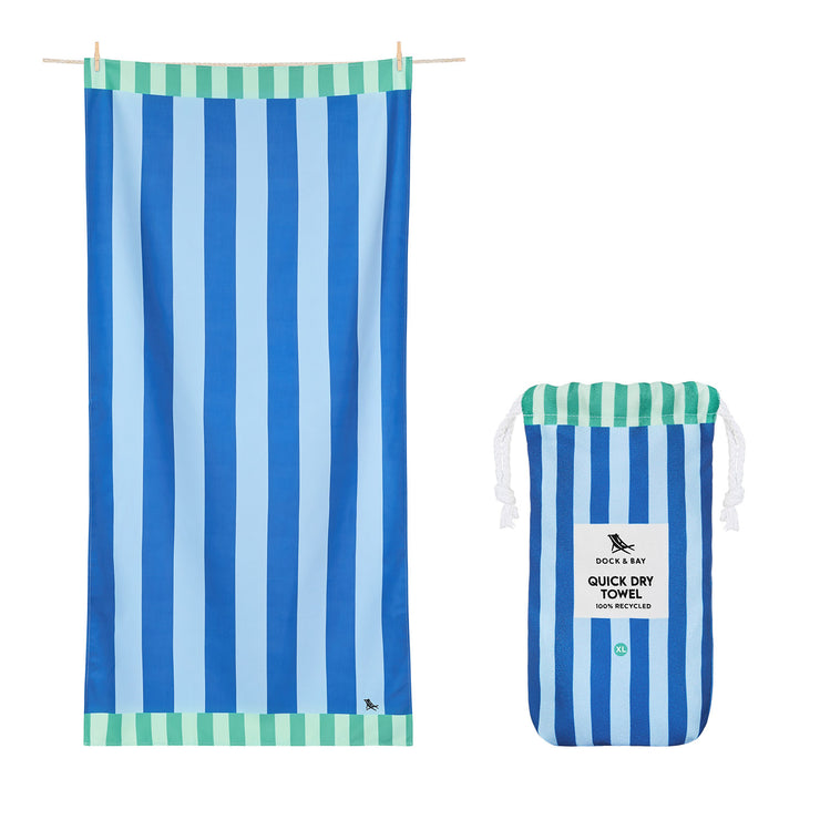 Dock & Bay Quick Dry Towel - Blue Sky