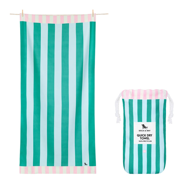 Dock & Bay Quick Dry Towel - Pastel Pier