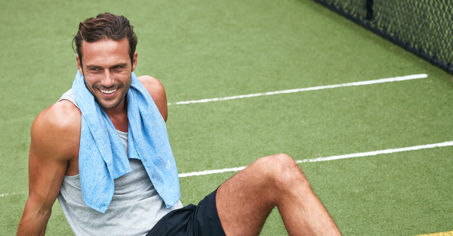 Serviette séchage rapide Dock & Bay - Bleu Lagon