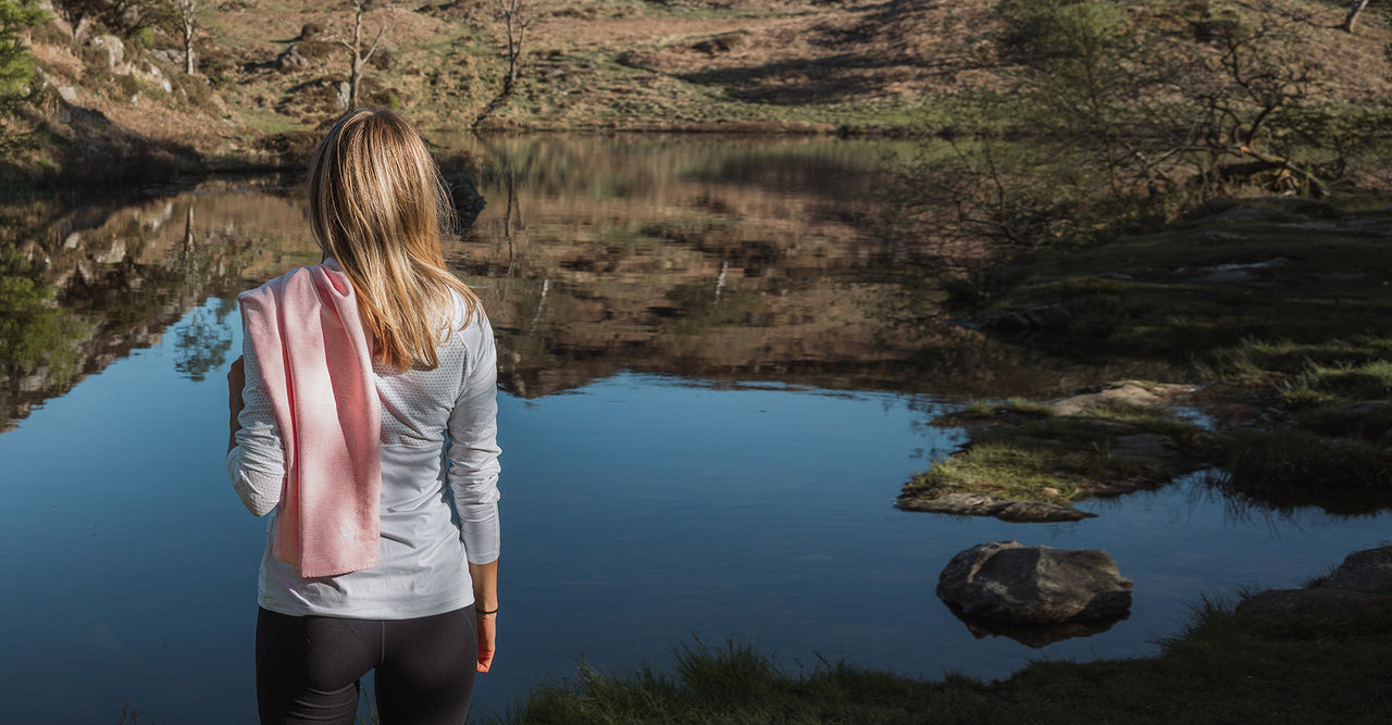 Dock & Bay Schnelltrocknendes Handtuch - Island Pink